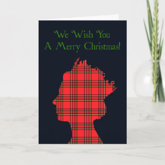 Bueno ser tarjeta de Navidad de la reina