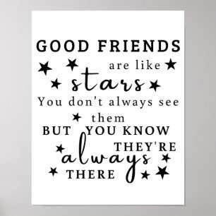 Buenos Amigos Son Como Estrellas: Arte de Citas de