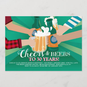 Buenos Amigos y Cervezas Invitación