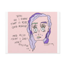 Buenos consejos | Impresión postal | #overheard