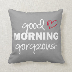 Buenos Días, espléndido Cojín decorativo