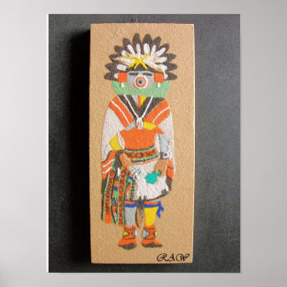 "Buenos días" Impresión de pintura de arena de Kac