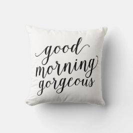 Buenos días, magnífico | COJÍN DECORATIVO