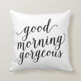 Buenos días, magnífico | COJÍN DECORATIVO