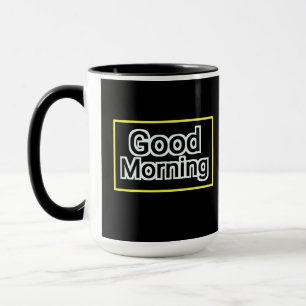 Buenos días Mug - Copa Coffee de citas positivas