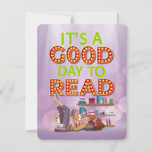 Buenos días para leer la motivación juvenil modern