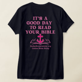 Buenos días para leer tu camiseta de la Biblia