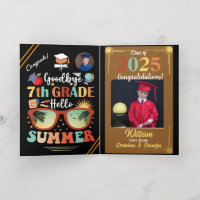 Buenos días Personalizado de Graduación de verano