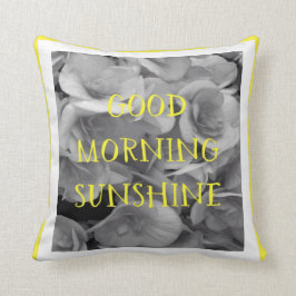 Buenos días sol 16"X16" almohada