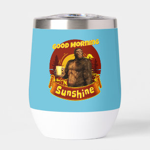 Buenos Días Sol Bigfoot Café Humor Arte