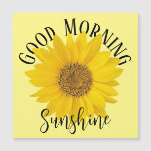 Buenos días Sunshine Sunflower