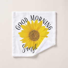 Buenos días Sunshine Sunflower White