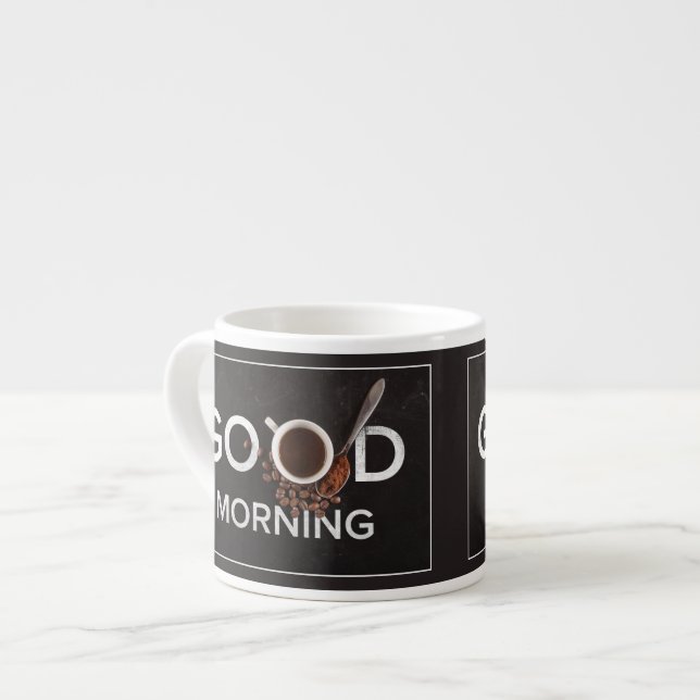 Buenos días tazas de café (Izquierda)