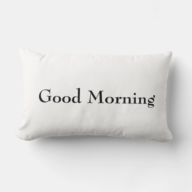 Buenos días y almohada nocturna (Anverso)