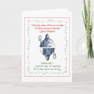 Buenos pastor/tarjeta de Navidad 2006