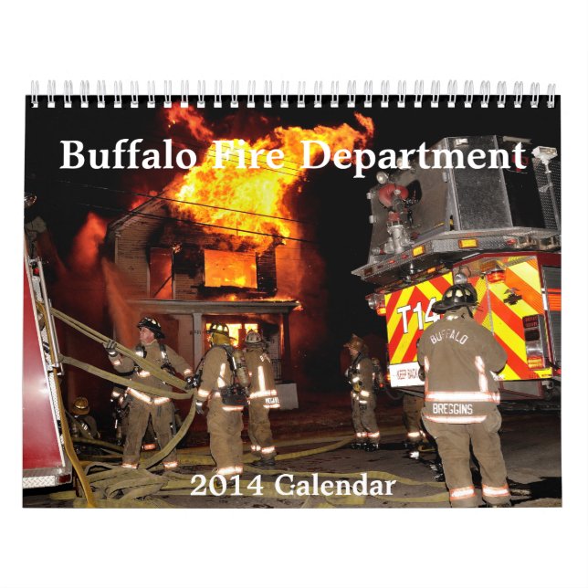 Búfalo, calendario de NY FireDepartment 2014 (Tapa)