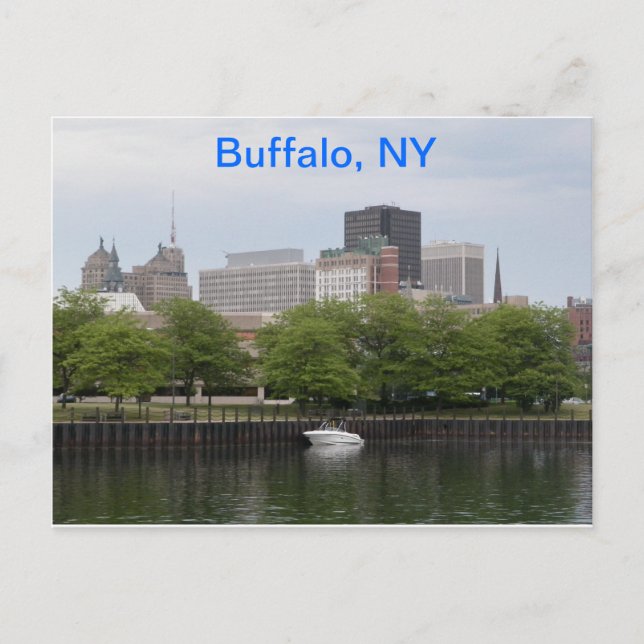 Búfalo, postal NY (Anverso)
