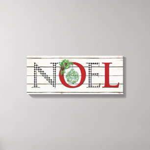 Búfalo Tapado NOEL, impresión de lienzo de paz