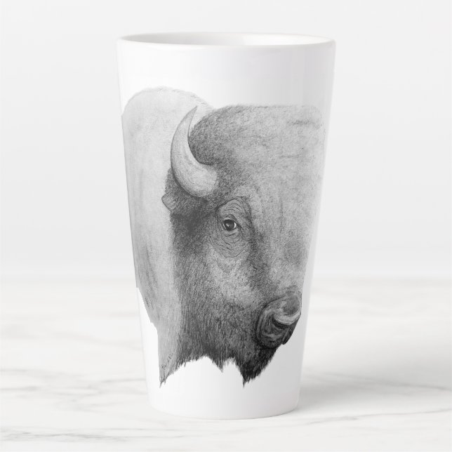 Búfalo, taza de café (Anverso)