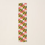 Bufanda de la gasa de la bandera de Maryland<br><div class="desc">¡Moda de la bandera de Maryland!</div>