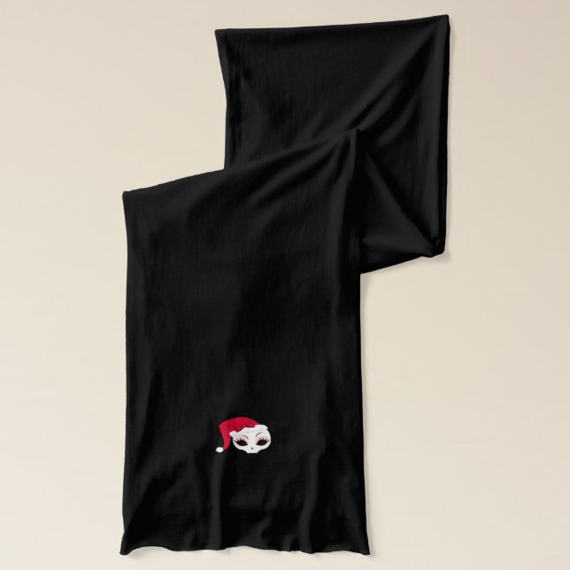 Bufanda Velusa Skullie "más travieso que Niza" día de (Izquierda)