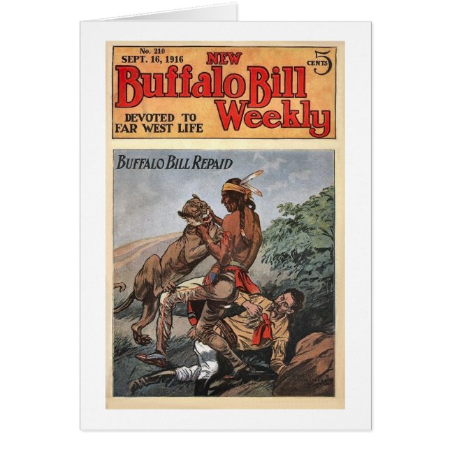 Buffalo Bill 1 semanal - vintage (Frente)