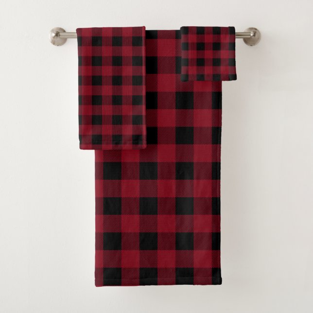 Buffalo Plaid | Rojo y negro | Estilo Rústico (In situ)