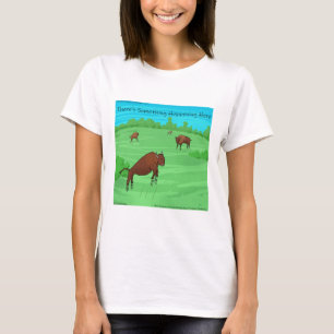 Buffalo Springield Camiseta divertida para mujeres