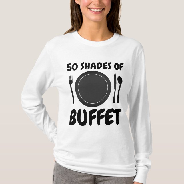 BuFFET Lover, camisetas gourmet (Anverso)