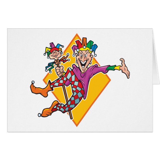 Bufón del dibujo animado (Anverso (Horizontal))