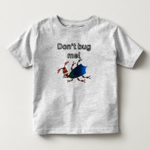 Bug feo - Camiseta de Jersey fina para niños