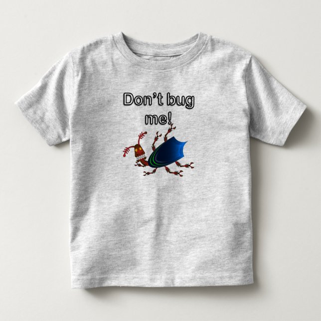 Bug feo - Camiseta de Jersey fina para niños (Anverso)