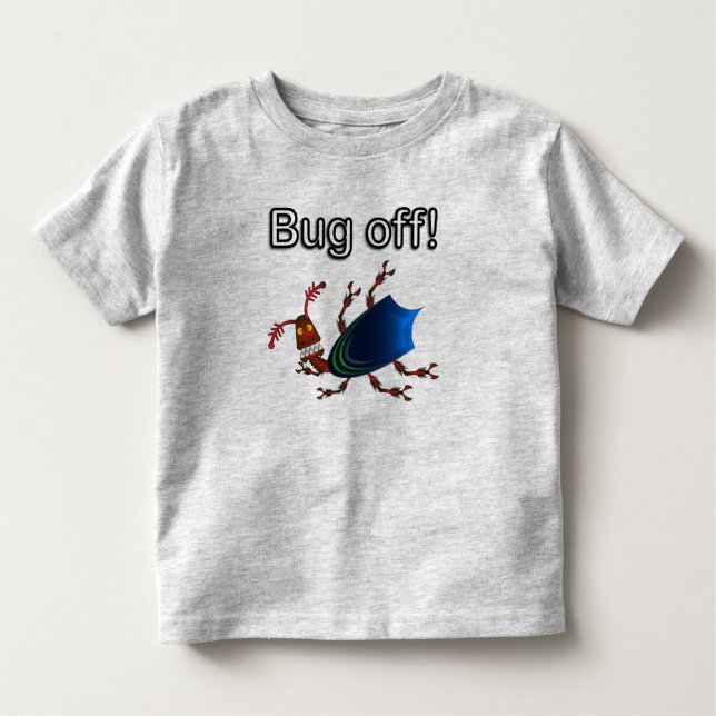 Bug feo - Camiseta de Jersey fina para niños (Anverso)