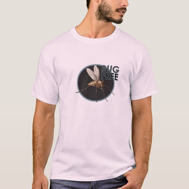Bug Free -  básica de camisetas para hombres (Anverso)