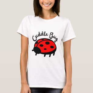 Bug Ladybug   Camiseta de diseño agradable