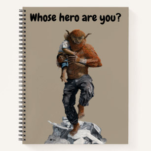 Bugbear Hero Niños Rescate Fantasía Arte Cuaderno