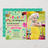 Bugs Chica de invitación de cumpleaños Fiesta de b