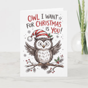 Búho Adorable Que Quiero Para Navidad Eres Tú