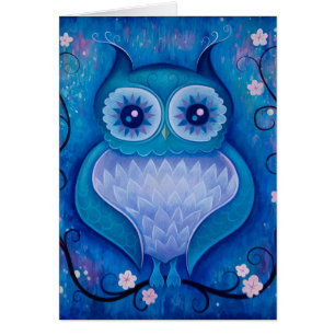 búho azul