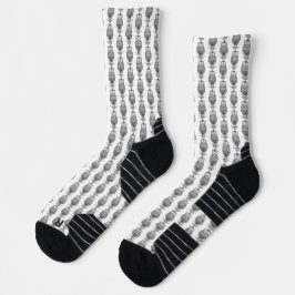 Búho (blanco) - Calcetines deportivos
