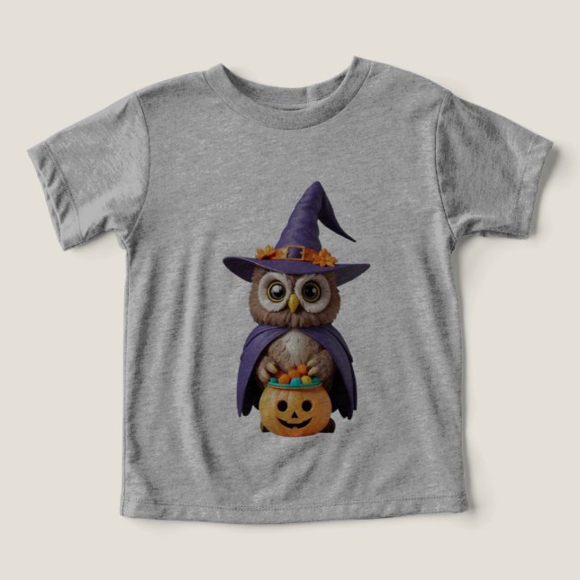 BUHO BRUJA FUE A PEDIR DULCES (Diseño delantero )