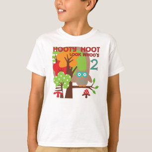 Búho camisetas y regalos de cumpleaños