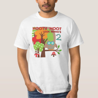 Búho camisetas y regalos de cumpleaños
