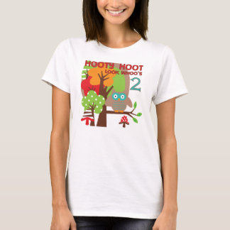 Búho camisetas y regalos de cumpleaños