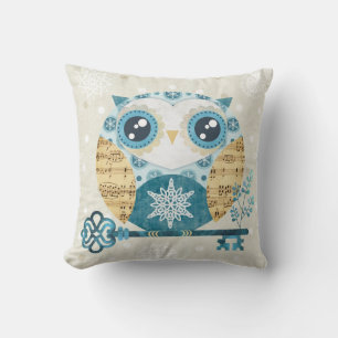 Búho de Almohada de País de las Maravillas de Invi