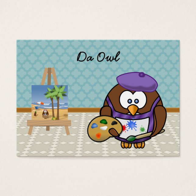 búho de artista (Frente)