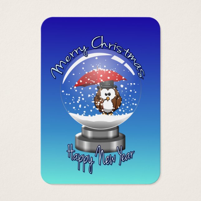 búho de nieve (Frente)