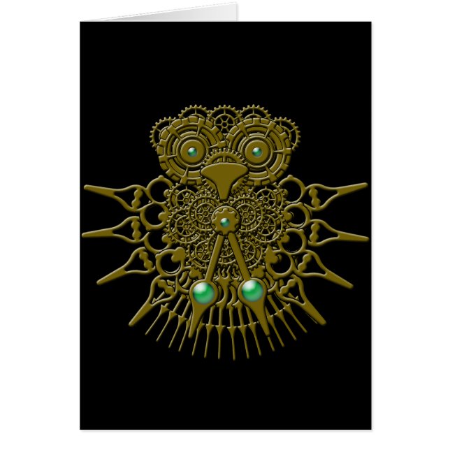 Búho de Steampunk (Frente)