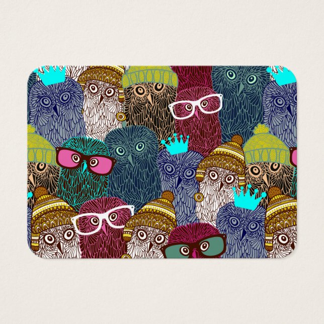 Búho en la corona (Frente)