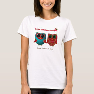 Búho estará encantando tu camiseta